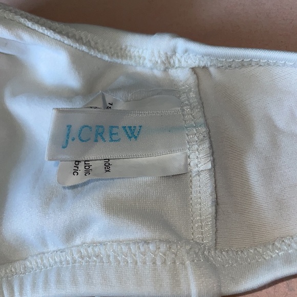 💖 J. Crew White & Dark Pink Ruffled Bikini 👙 - Picture 9 of 9